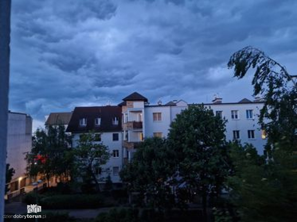 Niezwykłe zjawisko pogodowe nad Toruniem