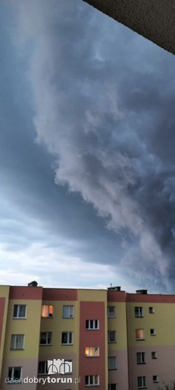 Niezwykłe zjawisko pogodowe nad Toruniem