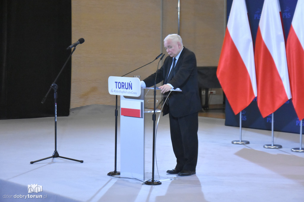 Szef PiS-u na spotkaniu z sympatykami