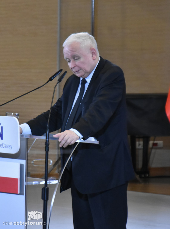 Szef PiS-u na spotkaniu z sympatykami