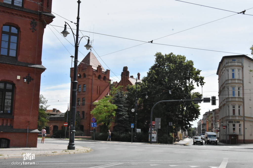 Zabytkowy budynek straży pożarnej