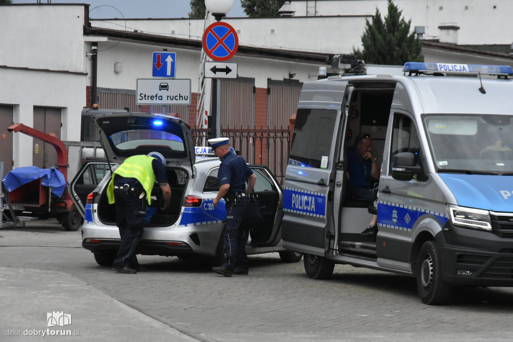 Potrącenie chłopca przez tramwaj