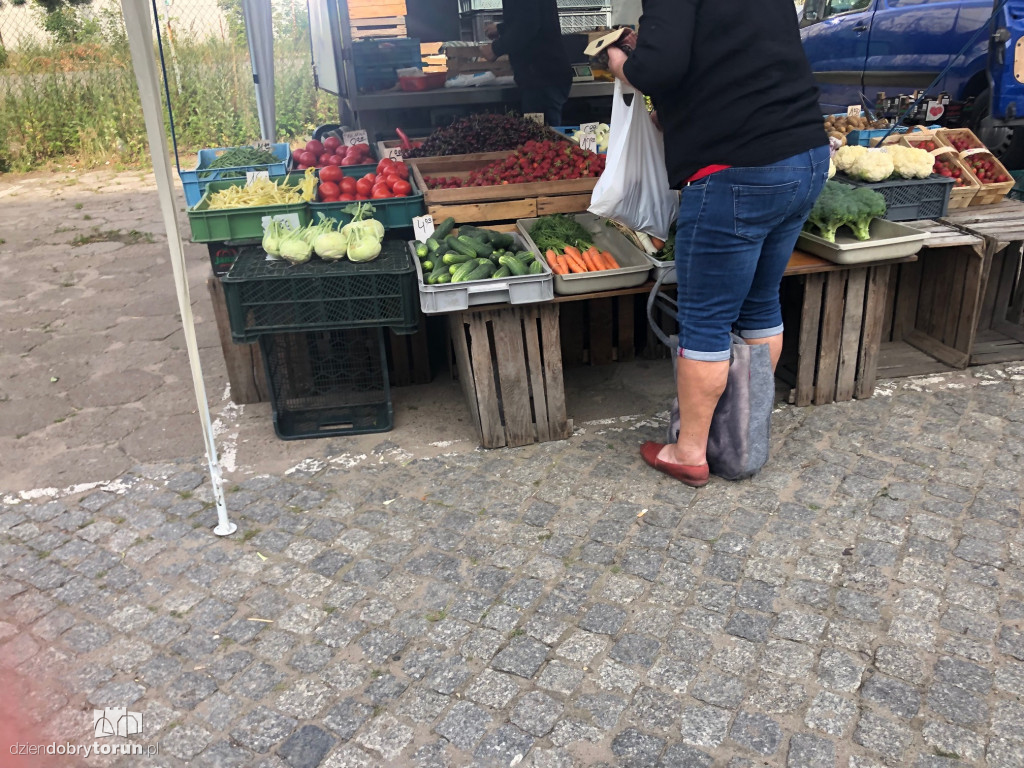 Wizyta na miejskim targowisku