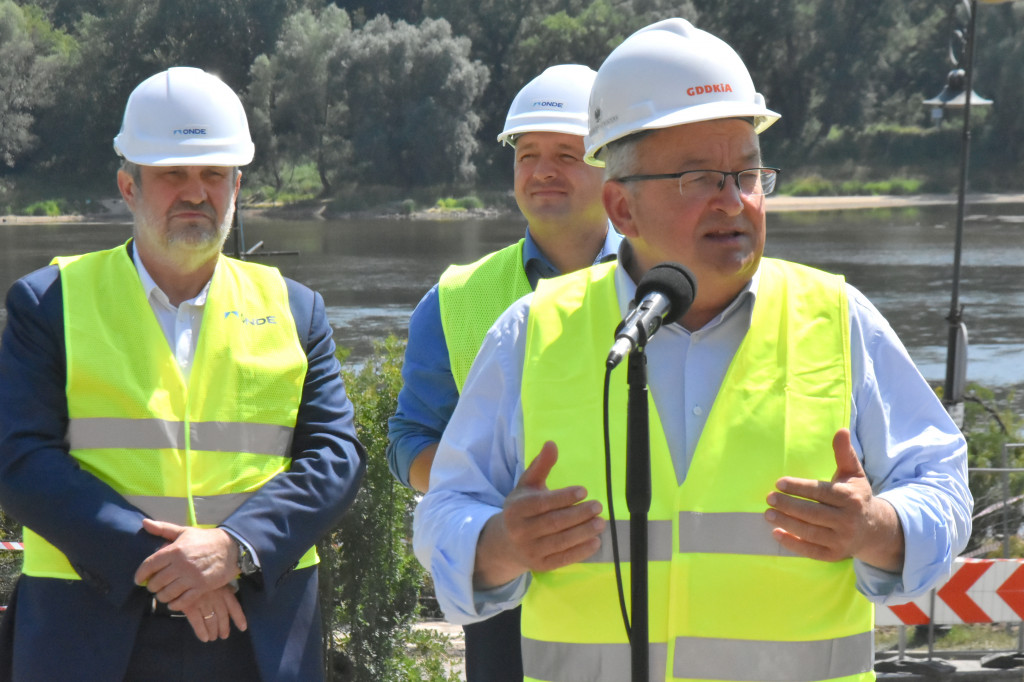 Minister Infrastruktury z wizytą w Toruniu