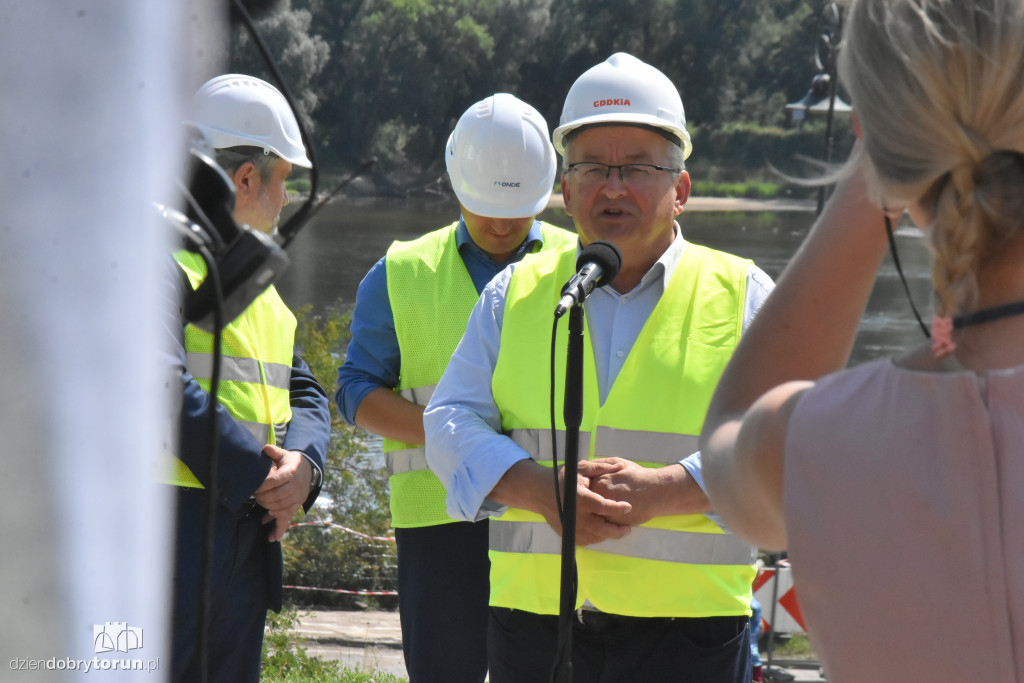 Minister Infrastruktury z wizytą w Toruniu