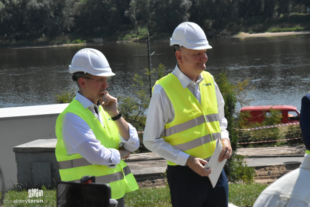 Minister Infrastruktury z wizytą w Toruniu