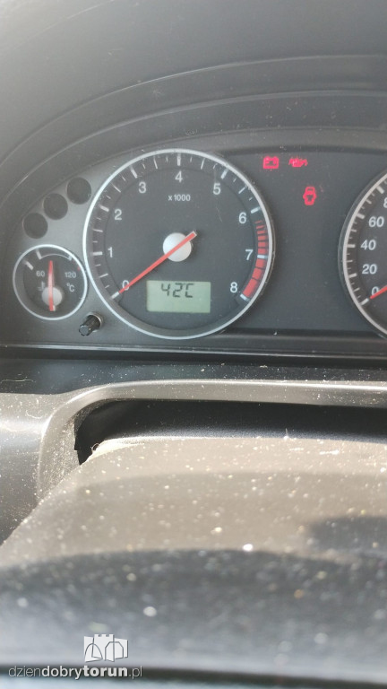 Tyle stopni było ostatnio w Toruniu