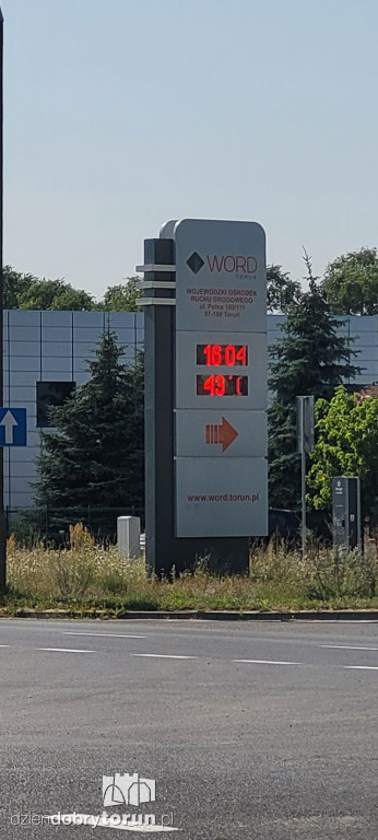 Tyle stopni było ostatnio w Toruniu