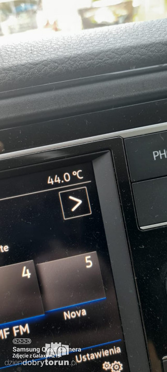 Tyle stopni było ostatnio w Toruniu