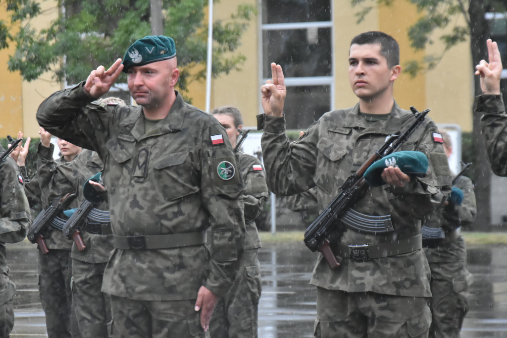 Przysięga wojskowa Legii Akademickiej