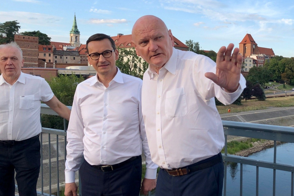 Premier Morawiecki z wizytą w Toruniu