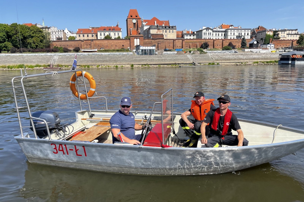 Wspólne działania policji i straży pożarnej