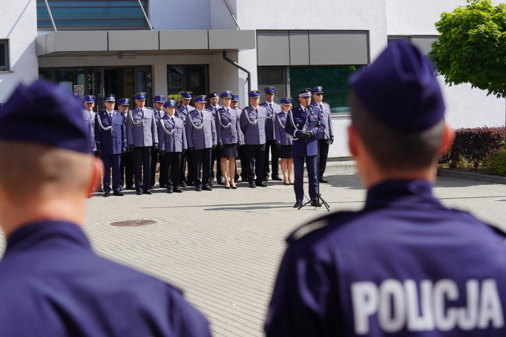 Ślubowanie kujawsko-pomorskich policjantów