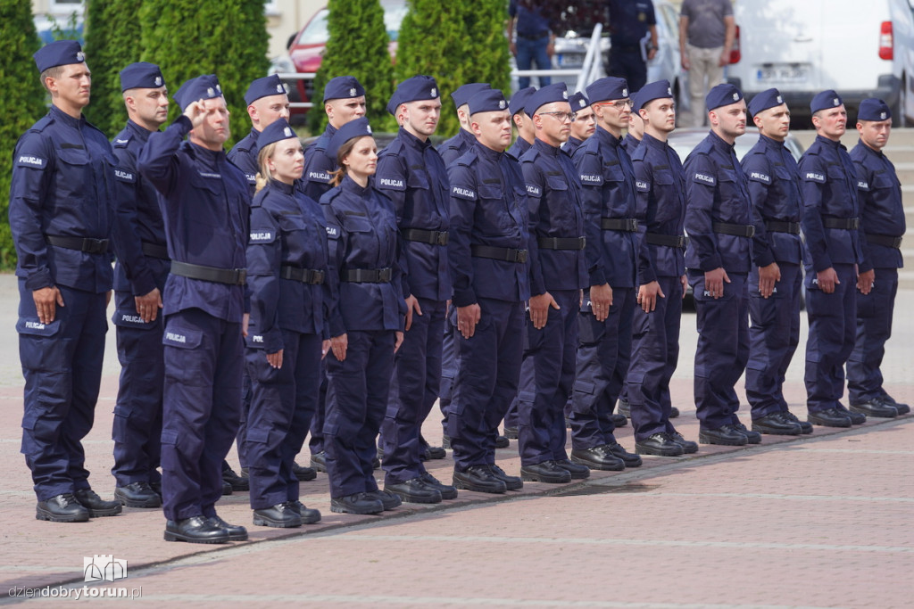 Ślubowanie kujawsko-pomorskich policjantów