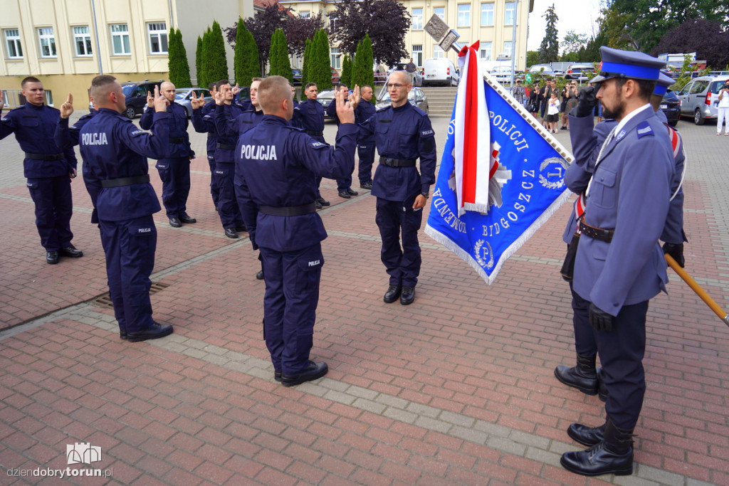 Ślubowanie kujawsko-pomorskich policjantów