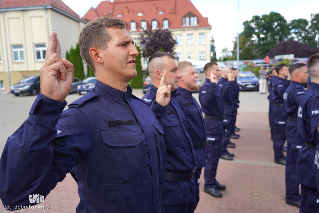 Ślubowanie kujawsko-pomorskich policjantów