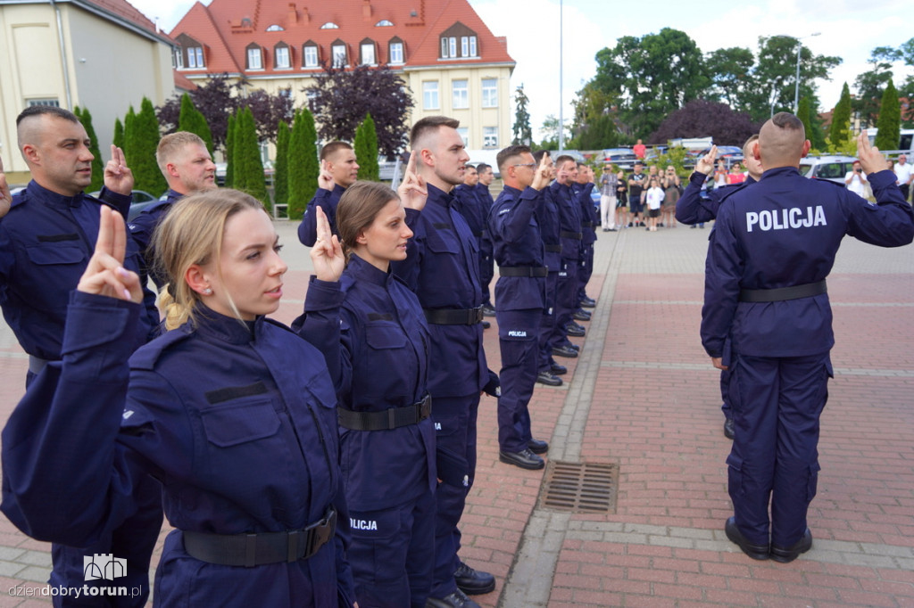 Ślubowanie kujawsko-pomorskich policjantów