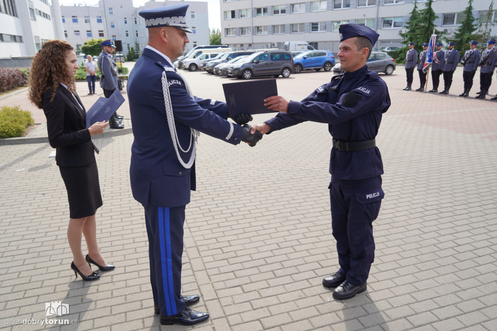 Ślubowanie kujawsko-pomorskich policjantów