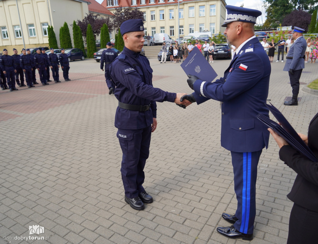 Ślubowanie kujawsko-pomorskich policjantów