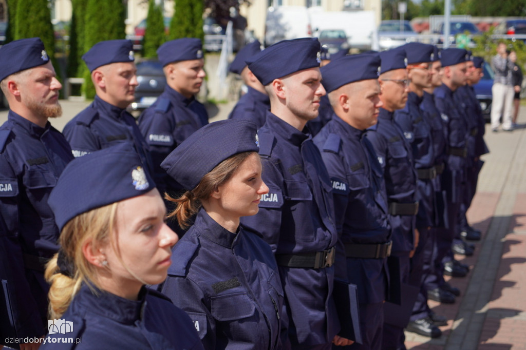 Ślubowanie kujawsko-pomorskich policjantów