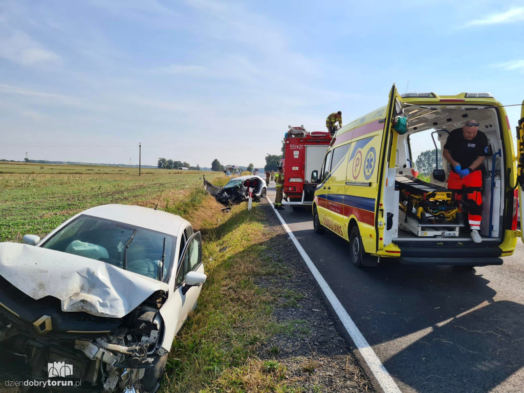 Karambol i kompletne zniszczenia w regionie