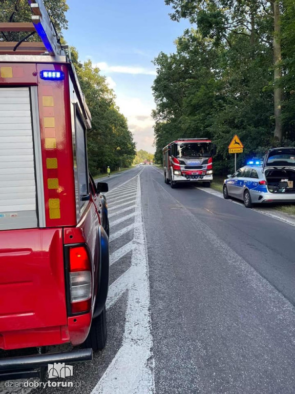 Wypadek pod Toruniem w miejscowości Górsk