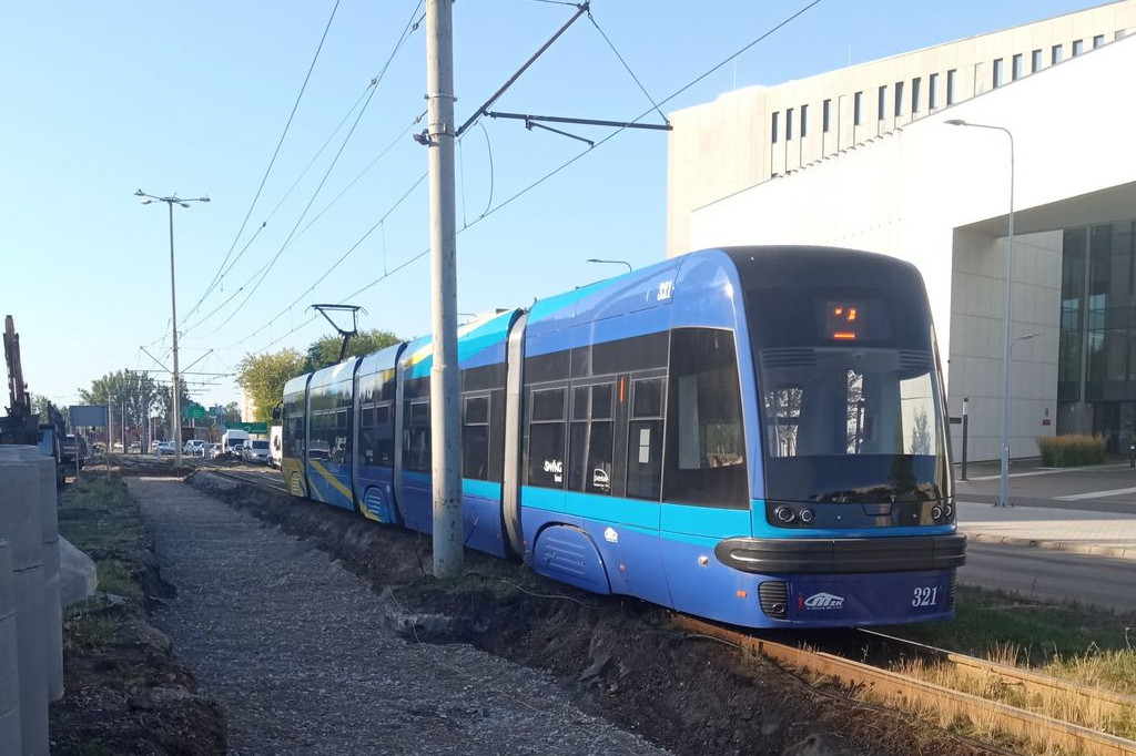 Remont torowiska w ciągu Warneńczyka