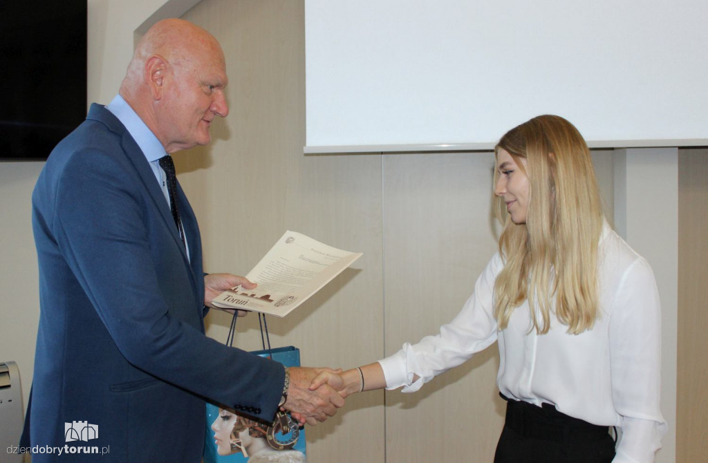 Toruńscy sportowcy u prezydenta miasta