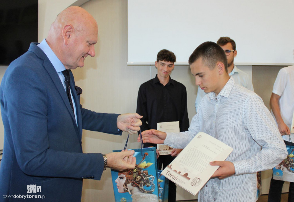 Toruńscy sportowcy u prezydenta miasta