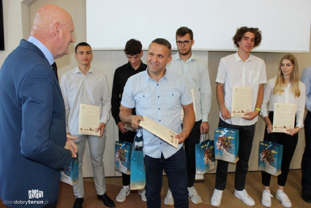 Toruńscy sportowcy u prezydenta miasta
