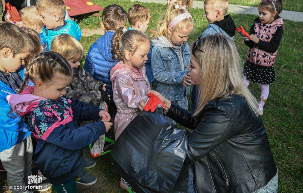 Porządki w rękach przedszkolaków i prezydenta