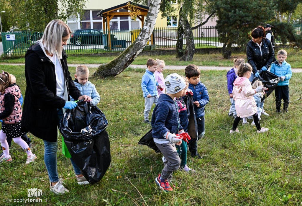 Porządki w rękach przedszkolaków i prezydenta