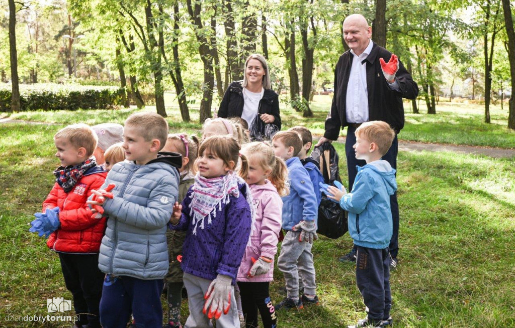 Porządki w rękach przedszkolaków i prezydenta