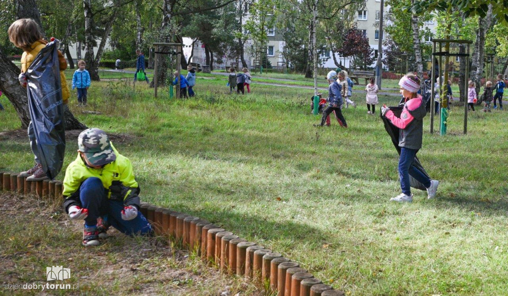 Porządki w rękach przedszkolaków i prezydenta