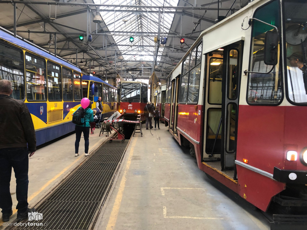 Drzwi Otwarte w zajezdni tramwajowej
