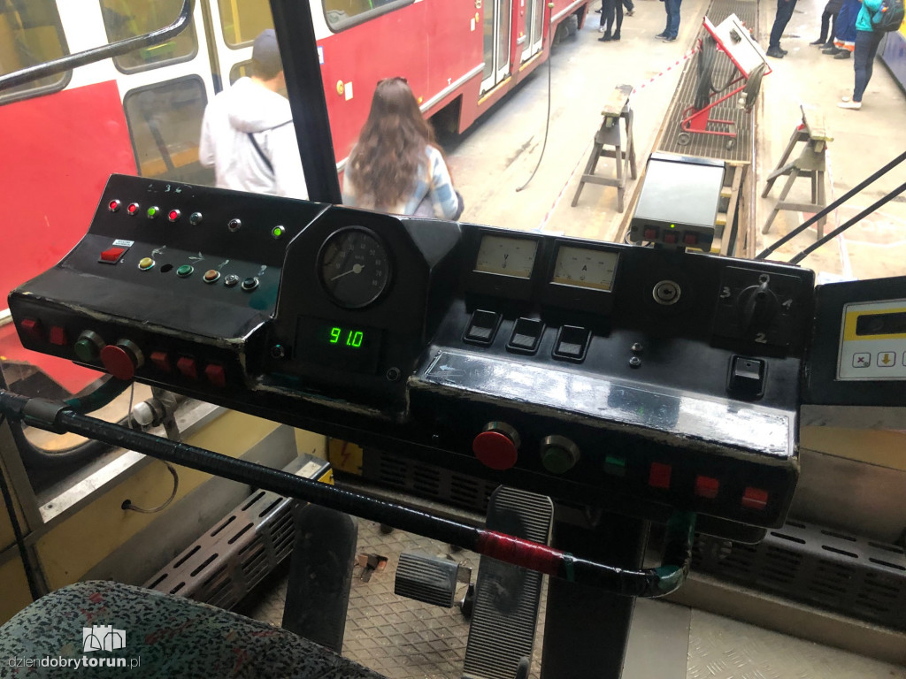 Drzwi Otwarte w zajezdni tramwajowej