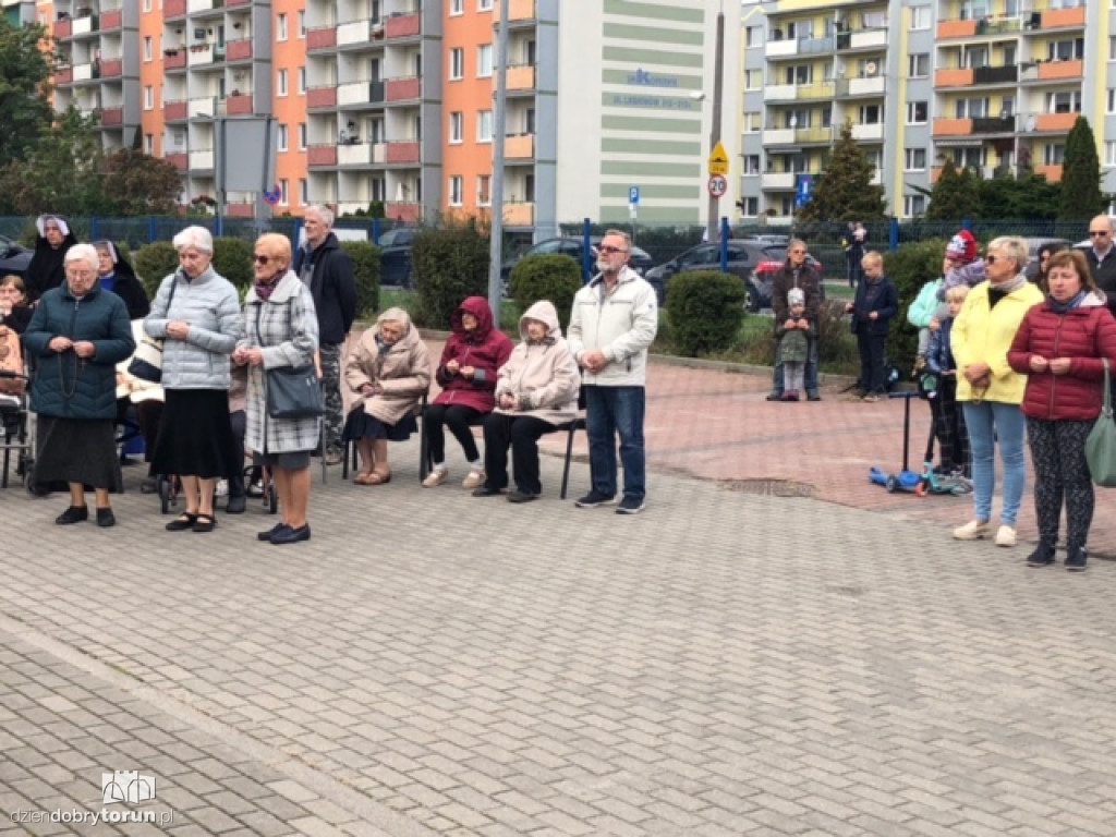 Koronka do Bożego Miłosierdzia w jednej z parafii