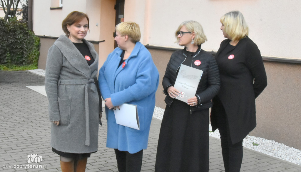 Czarny protest w toruńskim ZNP