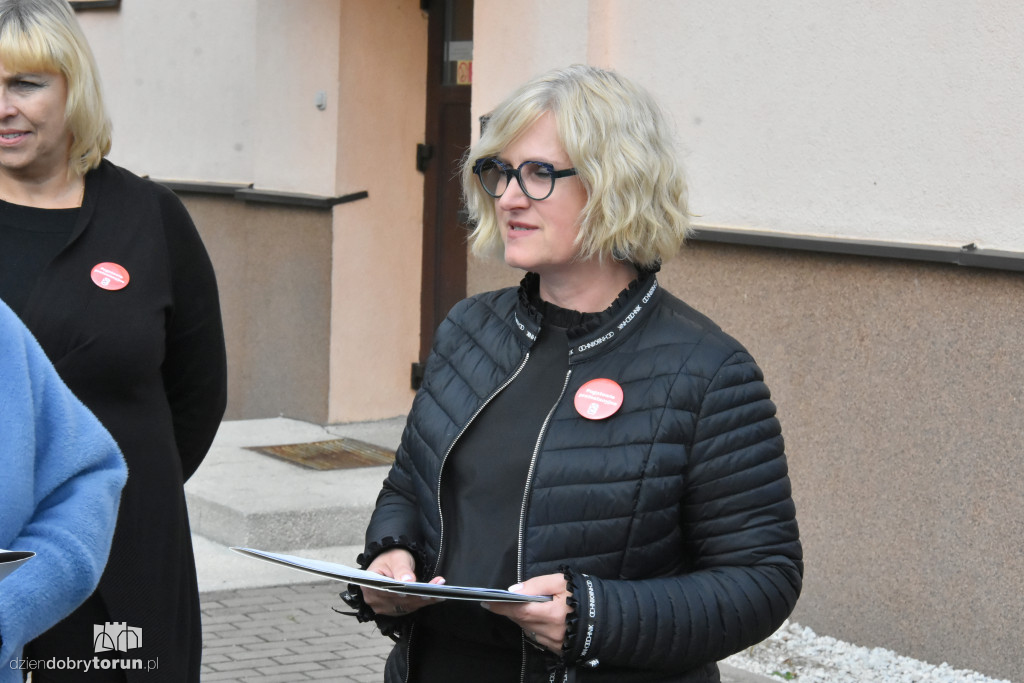 Czarny protest w toruńskim ZNP