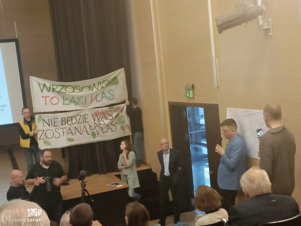 Toruń: spotkanie w sprawie Wrzosowiska