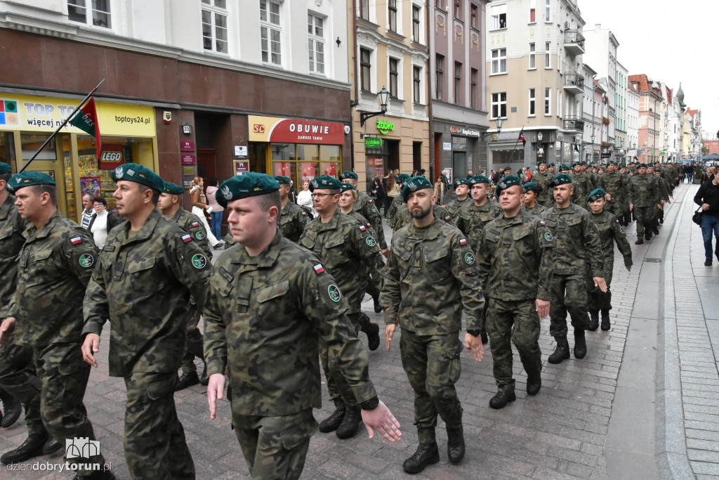 Święto żołnierzy w Toruniu