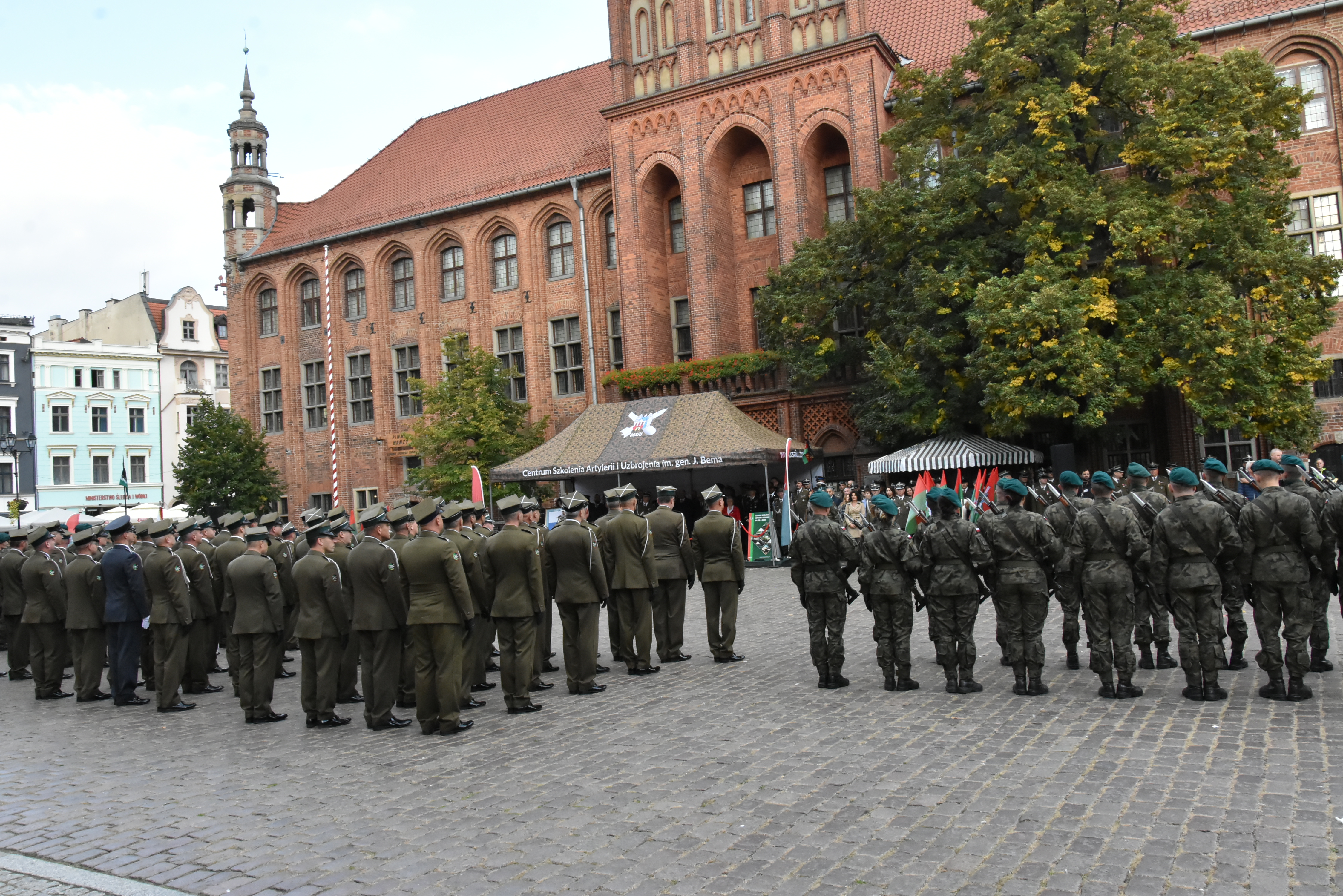 Święto żołnierzy w Toruniu