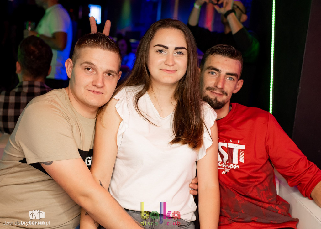Sobotnia impreza w toruńskiej Bajce