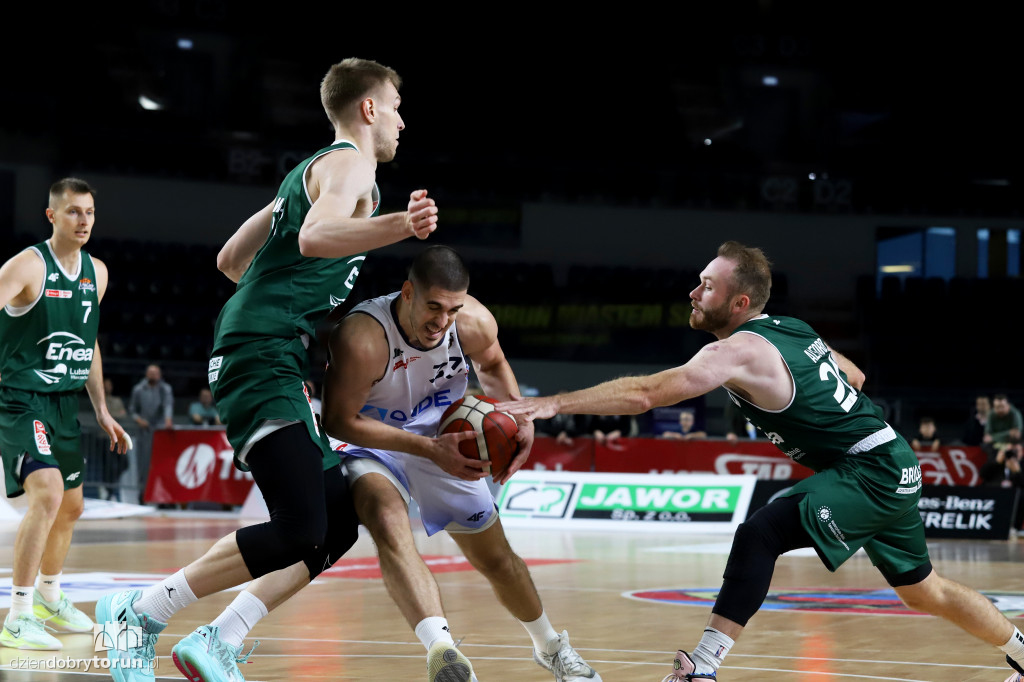 Twarde Pierniki Toruń 72 : 89 Enea Zastal BC Zielona Góra