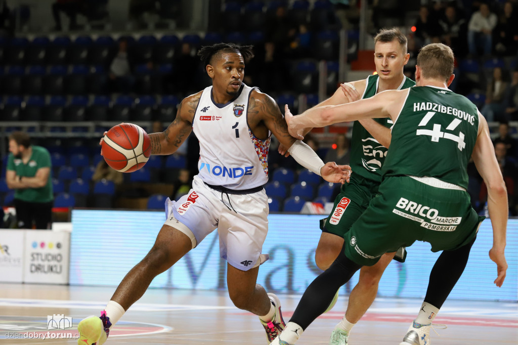 Twarde Pierniki Toruń 72 : 89 Enea Zastal BC Zielona Góra