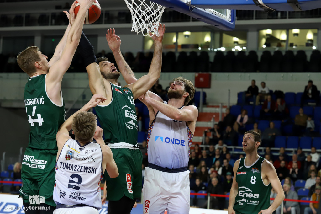 Twarde Pierniki Toruń 72 : 89 Enea Zastal BC Zielona Góra