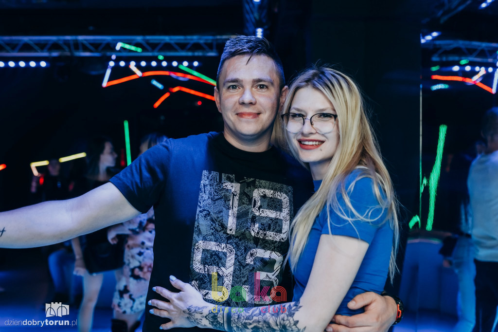 Piątkowa zabawa w klubie Bajka