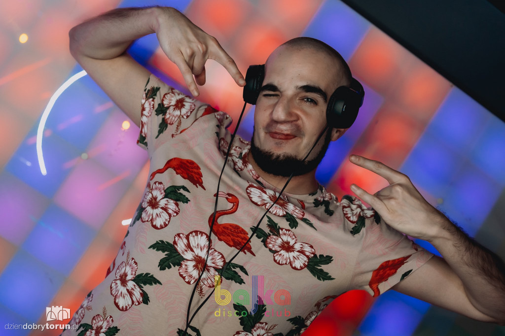 Piątkowa zabawa w klubie Bajka