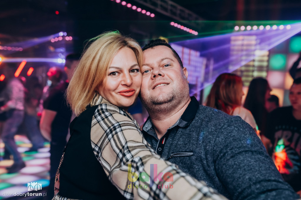 Piątkowa zabawa w klubie Bajka