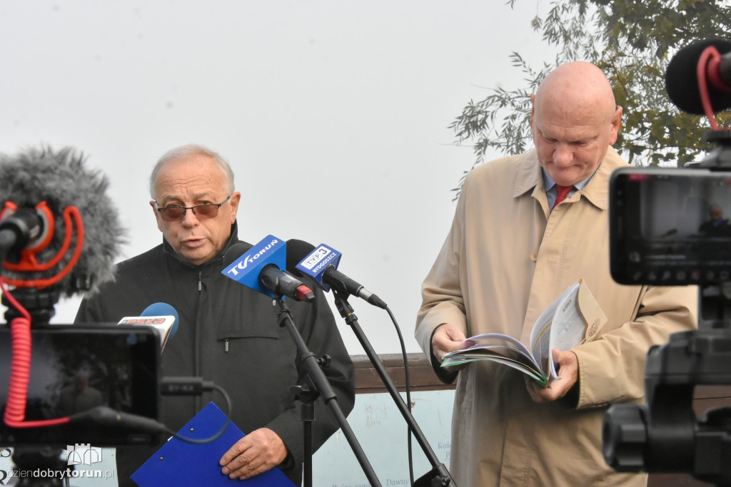 Konferencja prasowa dot. pawilonów na Bulwarze